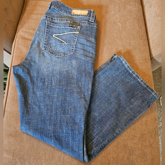 Seven Mid-Rise Dark Wash Bootcut Jeans Size 20W - Picture 3 of 13
